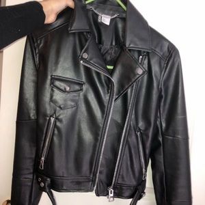 Leather jacket